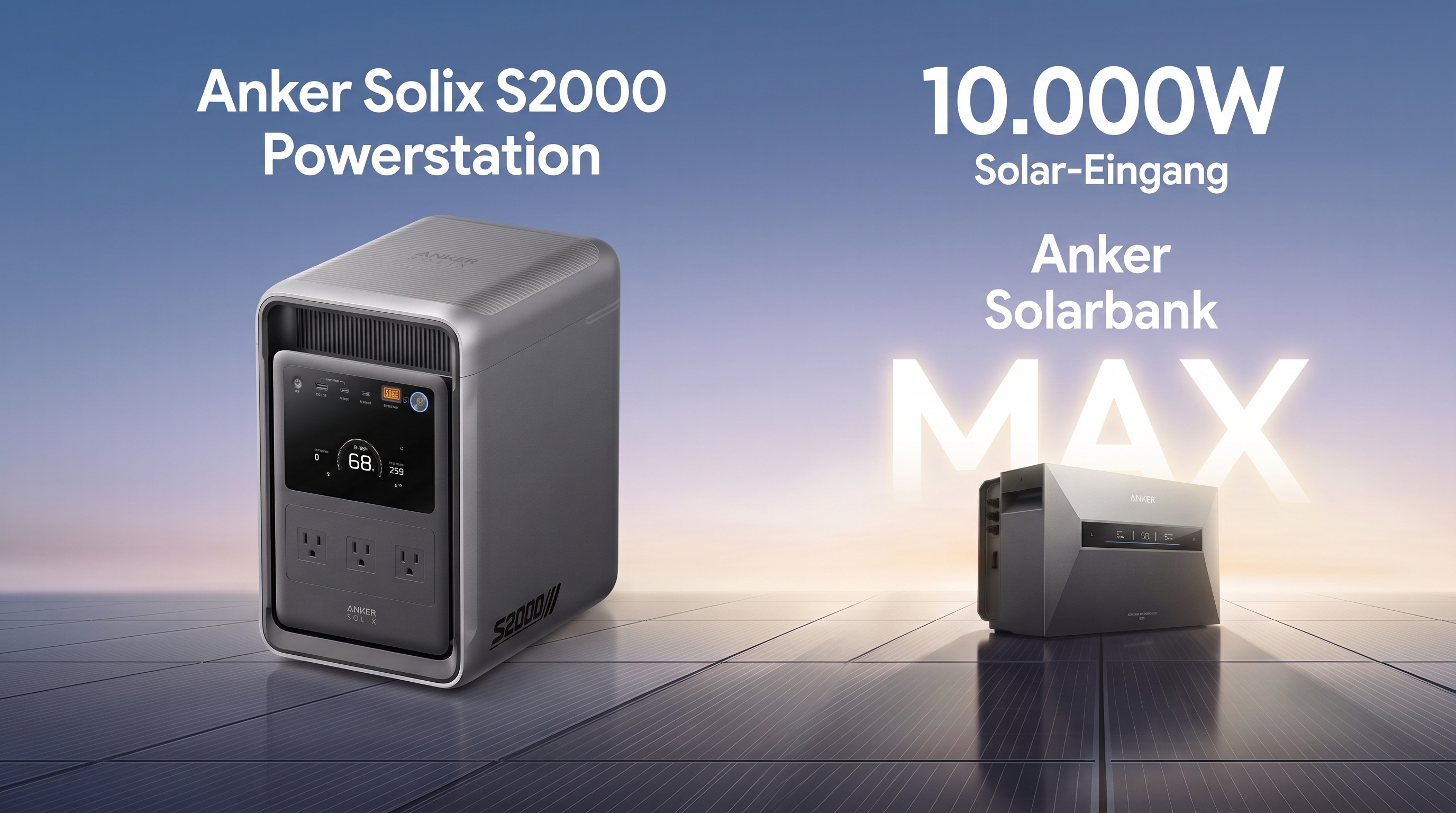 Anker SOLIX IFA-Highlights: Solarbank Max Heimspeicher & S2000 Powerstation im Überblick!